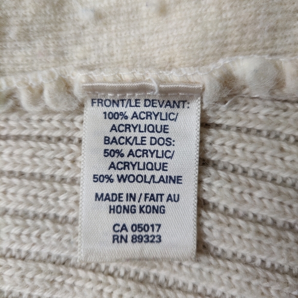 Vintage Roots Winter Edition Faux Fur Knit Vest Large - Picture 11 of 12